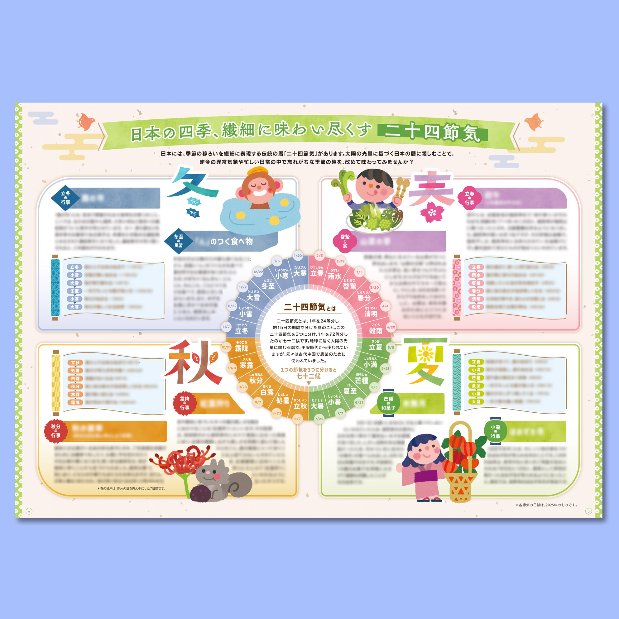 フリーペーパー【ブリロ】2025年4月号 vol.50 特集２：二十四節気