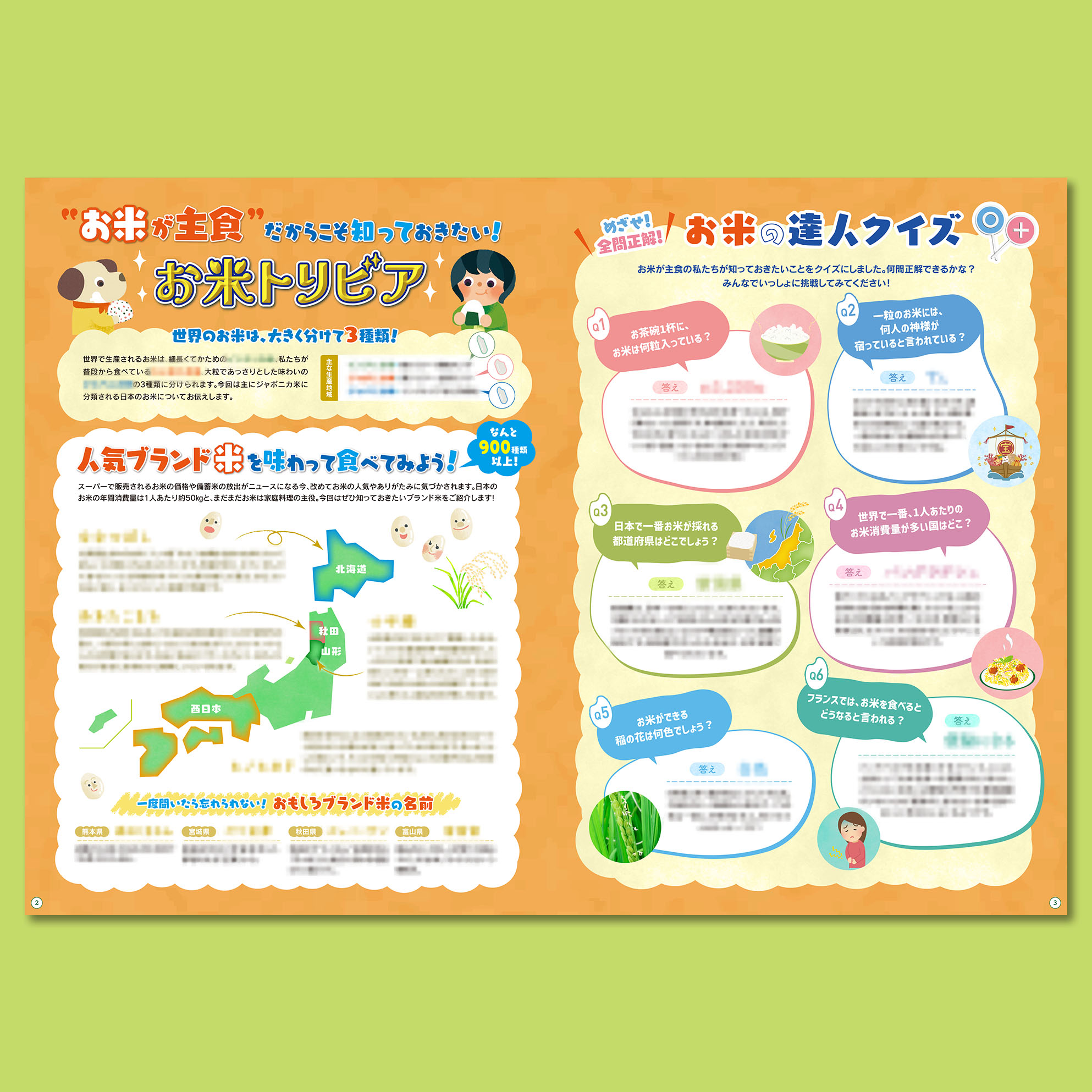 フリーペーパー【ブリロ】2025年8月号 vol.51 特集１：お米のトリビア