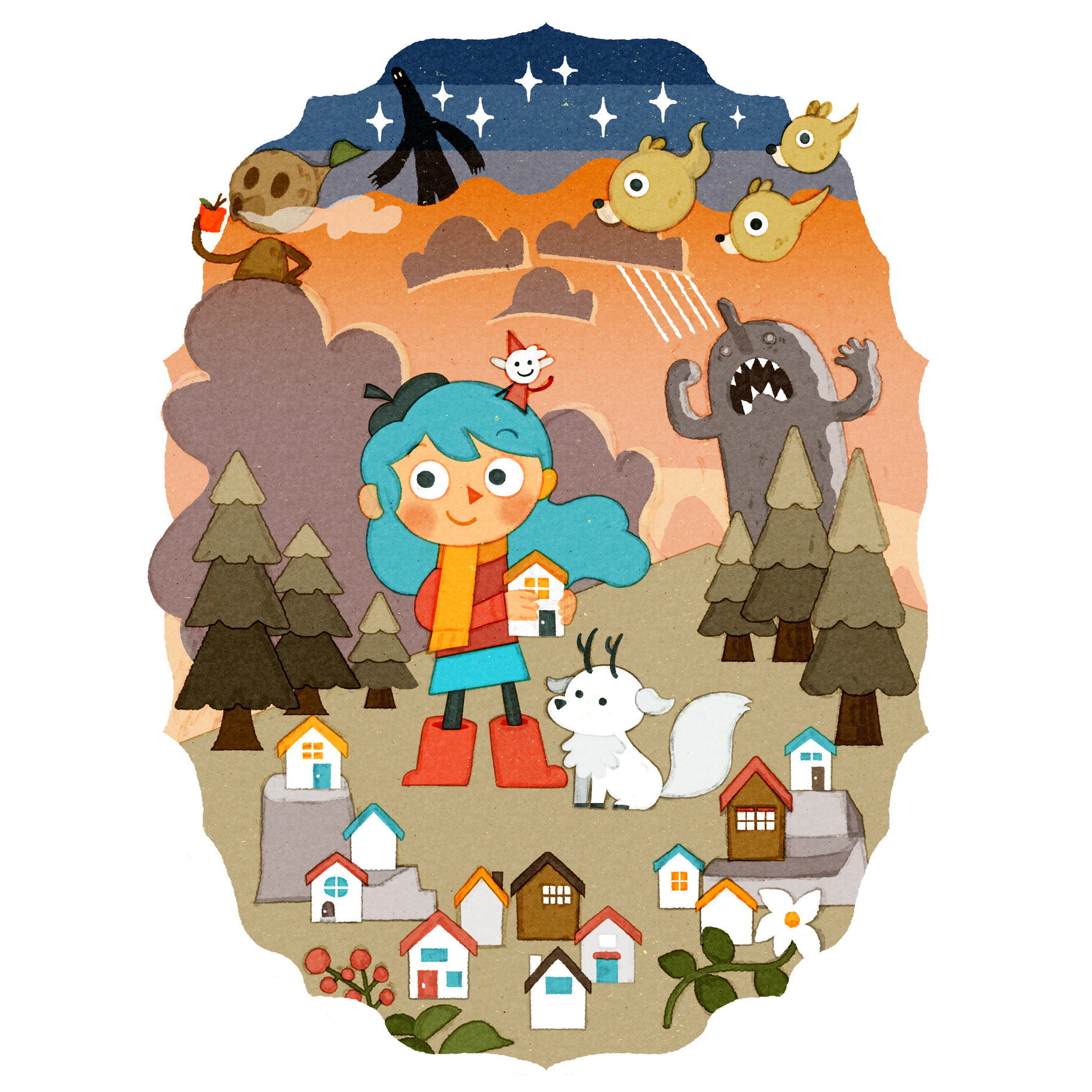 NetflixオリジナルアニメHelda　ヒルダの冒険